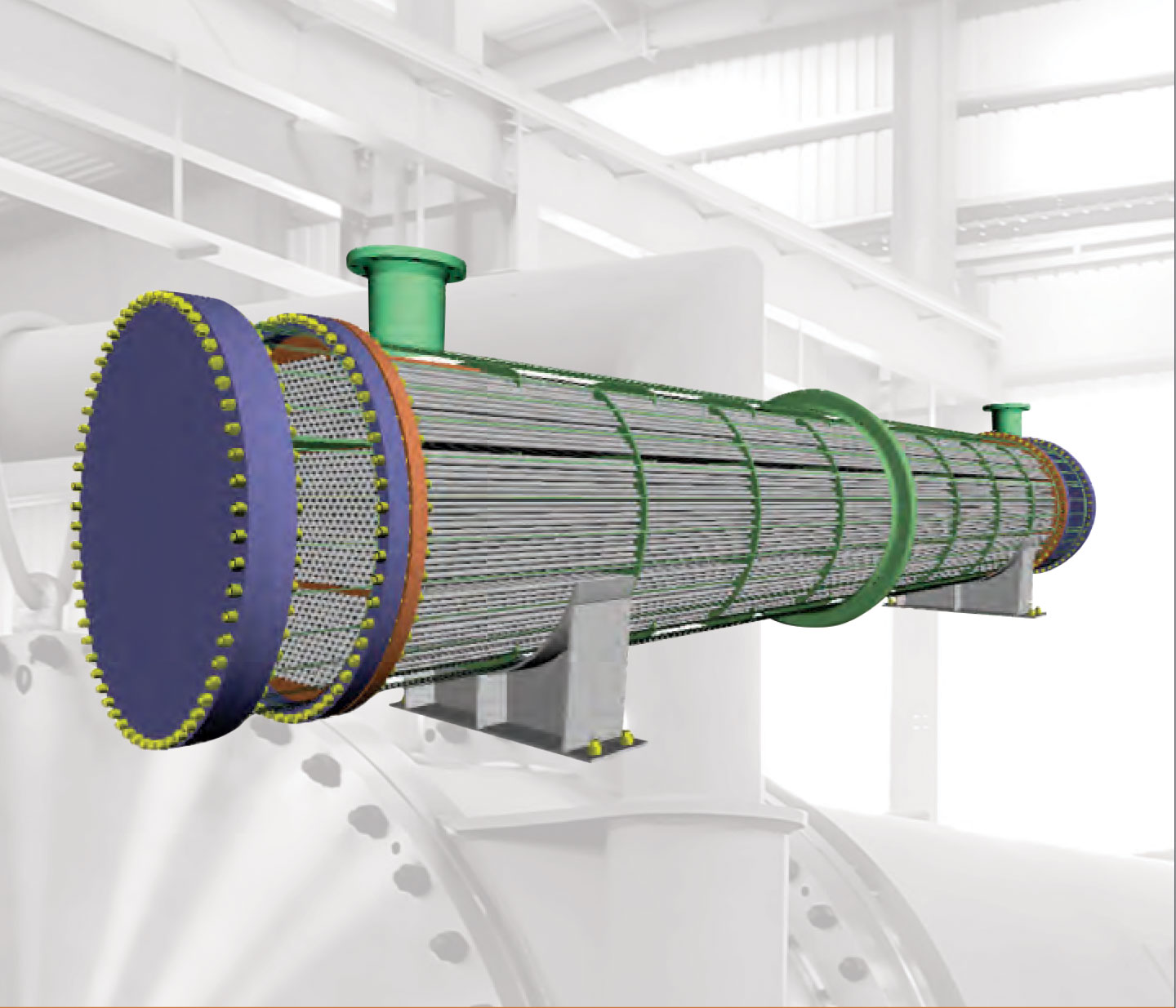 Heat Exchanger- Heat Transfer capacity 500m2 to 500m2
